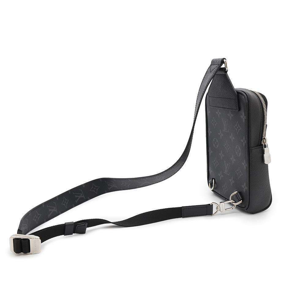Louis Vuitton Outdoor Monogram Eclipse Bag Black Black Sling Taigarama